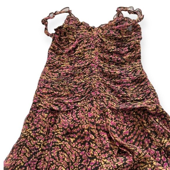 Ulla Johnson Rosaria Silk Midi Dress, in Pomegranate, Size 4, New with Tag‎ - Picture 12 of 16